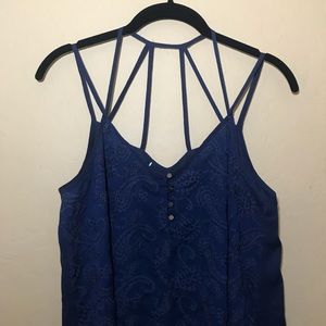 🌟3 for $15+$4.99 ship🌟Embroidered Strappy Tank